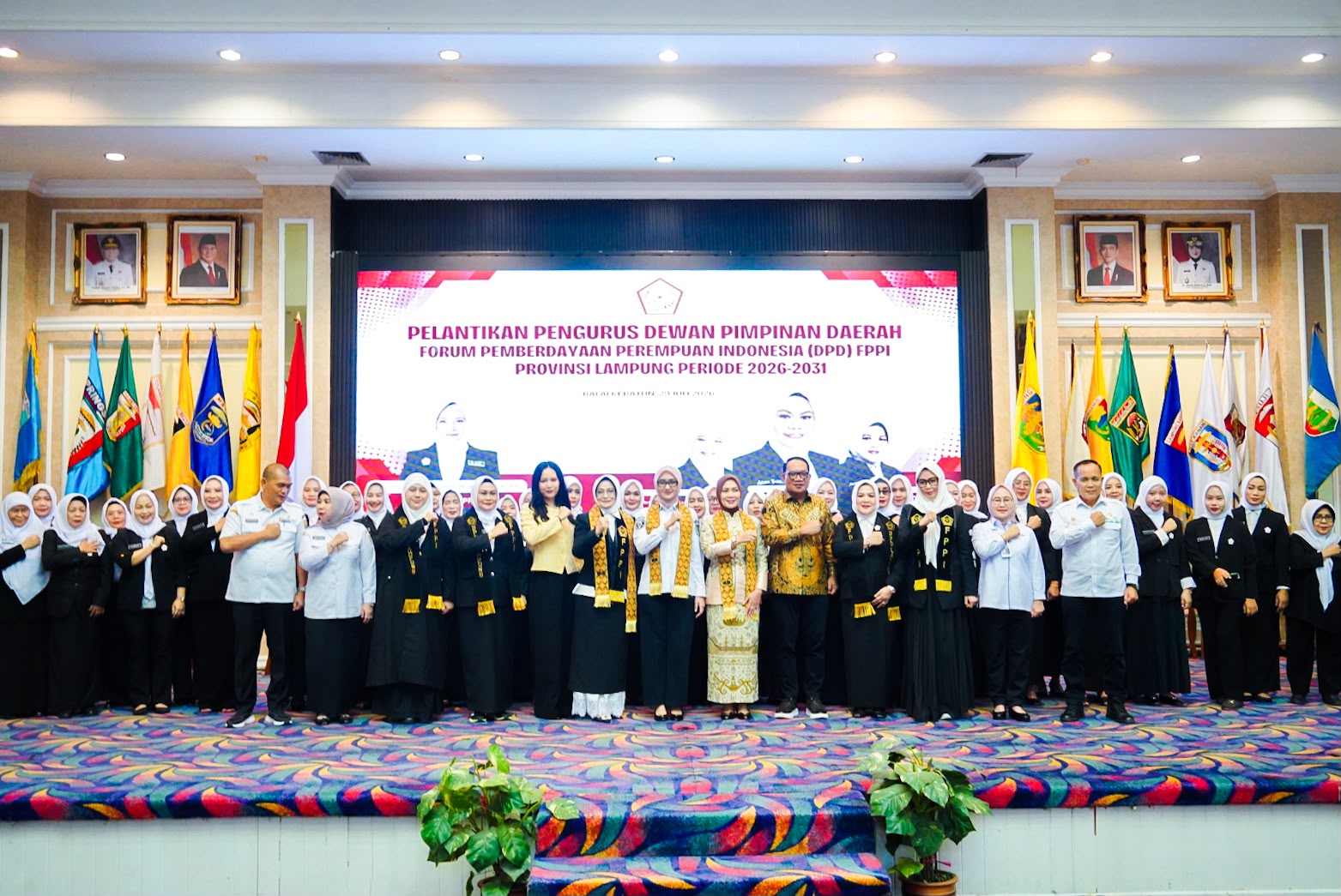 Wagub Jihan Ajak FPPI Jadi Mitra Strategis Pemprov Lampung Perkuat Pemberdayaan Perempuan
